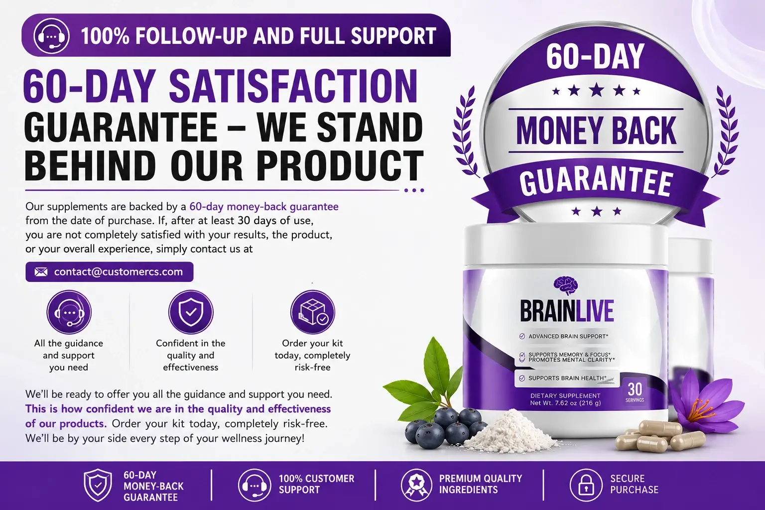 60-day money-back guarantee